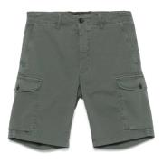 Incotex Korta Shorts för Män Green, Herr