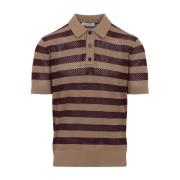 Dries Van Noten Multifärgad T-shirt för män Brown, Herr