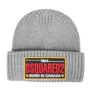 Dsquared2 Stilig Hatt för Män och Kvinnor Gray, Herr