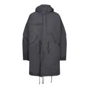 Junya Watanabe Svart Huva Urban Jacka Black, Herr