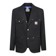 Junya Watanabe Svart Ull Blazer Elegant Skräddarsydd Passform Black, H...