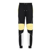 Balmain Joggingbyxor med neoprenpaneler Black, Herr