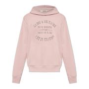 Zadig & Voltaire Tryckt sweatshirt Pink, Herr