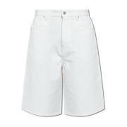 Jil Sander Bermudashorts med logotyp White, Herr