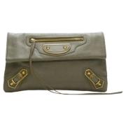 Balenciaga Vintage Pre-owned Laeder balenciaga-vskor Green, Dam