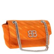 Balenciaga Vintage Pre-owned Laeder axelremsvskor Orange, Dam