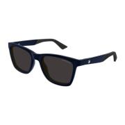 MONTBLANC Mb0399S 004 Sunglasses Blue, Herr