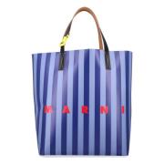 Marni Randig Handväska Ljusblå Ss25 Blue, Herr