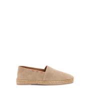 Kiton Rafia Espadriller med Kontrastsömnad Beige, Herr