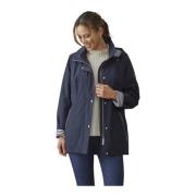 Junge Vattentät Comfort Fit Jacka Navy Blue, Dam