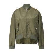 Maison Margiela Oversized Bomberjacka Green, Dam