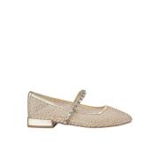 ALMA EN PENA Ballerina med Strass Yellow, Dam