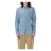 Polo Ralph Lauren Chambray Casual Skjorta Blue, Herr