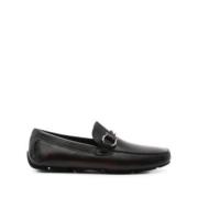 Salvatore Ferragamo Gancini-ornament loafers Brown, Herr