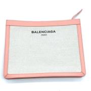 Balenciaga Vintage Pre-owned Bomull balenciaga-vskor Beige, Dam