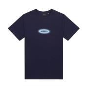 Daily Paper Blått Logotyp T-shirt Blue, Herr