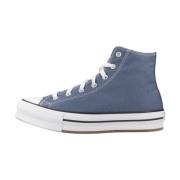 Converse Höjda Lakeside Sneakers Blue, Dam