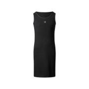 Givenchy Svart, kortärmad vardagsklänning Black, Unisex