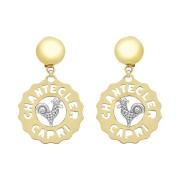 Chantecler Earrings Yellow, Dam