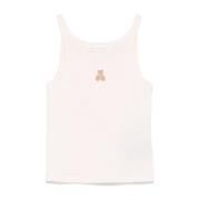 Palm Angels Rosa T-shirt och Polo Pink, Dam