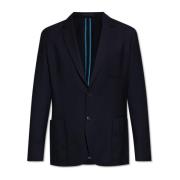 Paul Smith Ullblazer med fickor Blue, Herr