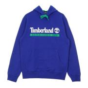 Timberland Lättvikts huvtröja Surf Web Stil Blue, Herr