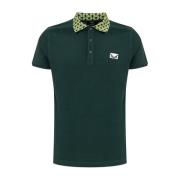 Fendi Grön kortärmad polotröja Green, Herr