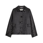 Max Mara Stilren vattenavvisande jacka Black, Dam