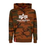 Alpha Industries Camo Bränd Hoodie Långärmad Sweatshirt Multicolor, He...