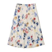 Munthe Blommigt Kjol Carson Stil Multicolor, Dam