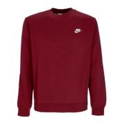 Nike Mörk Rödbeta Crewneck Sweatshirt Brown, Herr