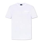 Paul & Shark T-shirt med logopatch White, Herr