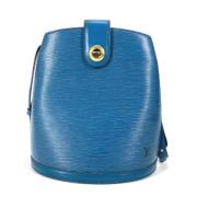 Louis Vuitton Vintage Pre-owned Laeder louis-vuitton-vskor Blue, Dam