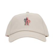 Moncler Beige Baseballkeps med Logopatch Beige, Herr