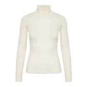 InWear Rollneck Top Whisper White White, Dam