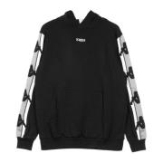 Kappa Svart/Grå Silver Herr Hoodie Black, Herr