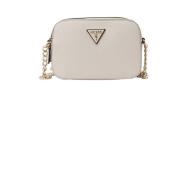 Guess Noelle Crossbody Kamera Damväska Beige, Dam