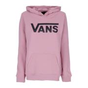 Vans Klassisk Lila Hoodie med Dragsko Purple, Dam