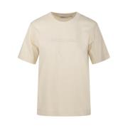 Burberry SIC T-shirt med ljusprint Beige, Dam