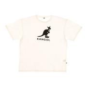 Kangol Herr Off-White/Svart T-shirt Beige, Herr