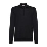 Brunello Cucinelli Svarta T-shirts och Polos Black, Herr