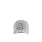 Patrizia Pepe Sportswear Baseball Cap med Fly 3D Gray, Dam