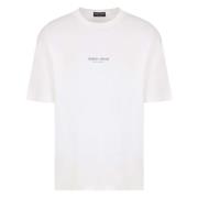 Giorgio Armani Optisk Vit T-shirt White, Herr