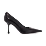 Jimmy Choo Nappa dã© pumps med droppformad klack Black, Dam