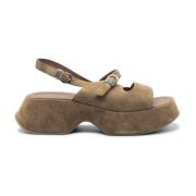 Vic Matié Mini Yoko sandal Läder Brown, Dam