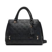 Guess Lyxig Satchel Handväskor Black, Dam