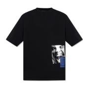 Dsquared2 Tryckt T-shirt Black, Herr