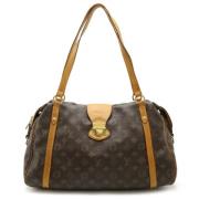 Louis Vuitton Vintage Pre-owned Canvas totevskor Brown, Dam