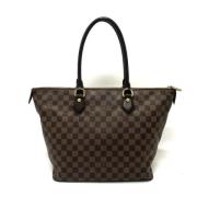 Louis Vuitton Vintage Pre-owned Canvas louis-vuitton-vskor Brown, Dam