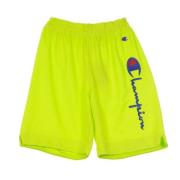 Champion Fluo Gröna Basketshorts för Män Green, Herr